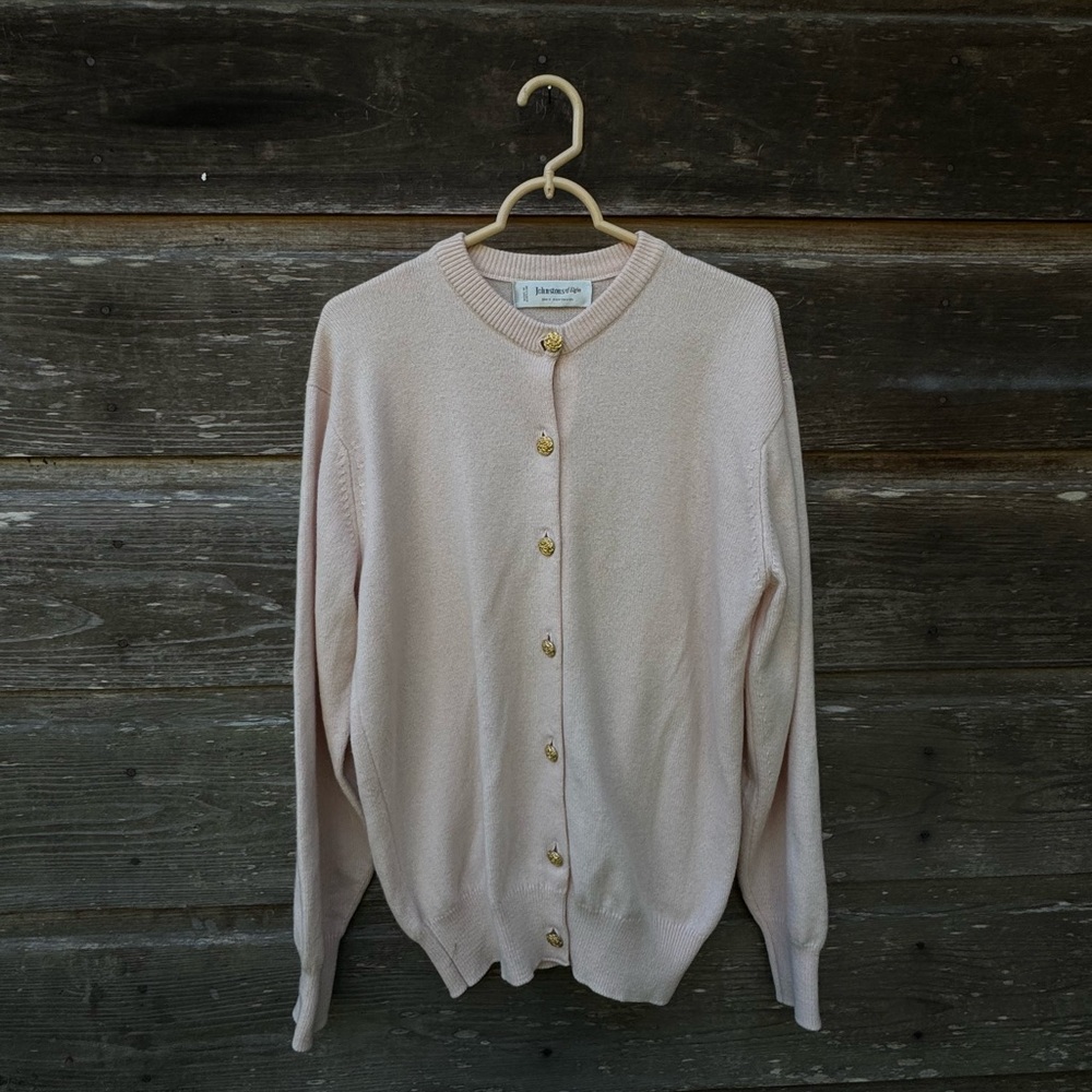 Women's Cream Cardigan Sweater